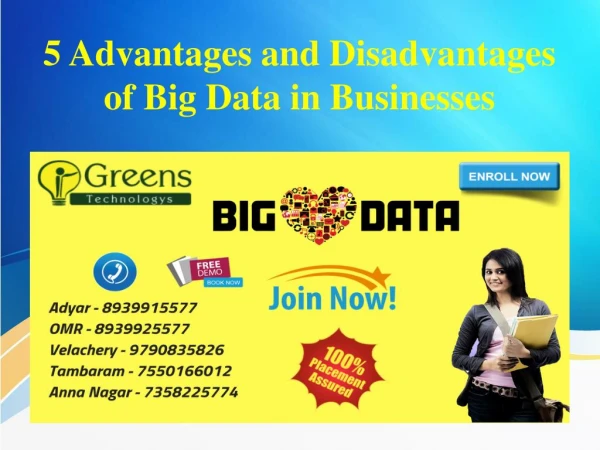5 Advantages and Disadvantages of Big Data in Businesses