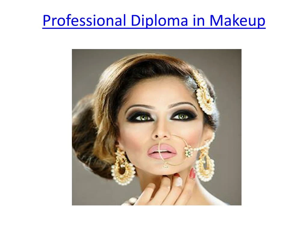 professional diploma in makeup