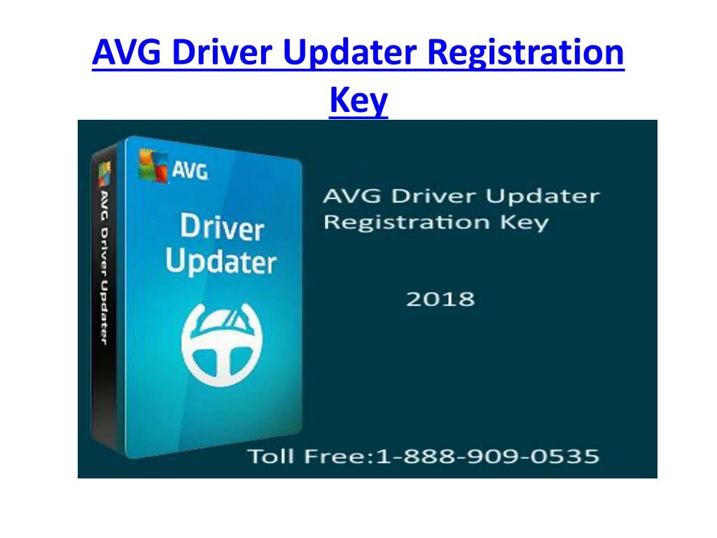 avg driver updater registration key