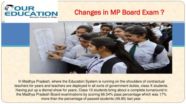 Latest MP Board News - Changes in MP Board Exam