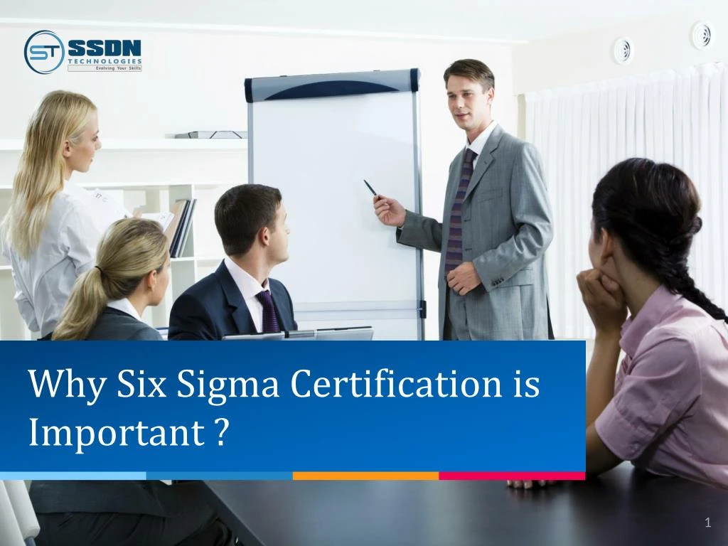 why six sigma certification is important