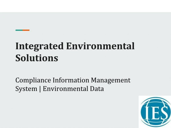 Compliance Information Management System