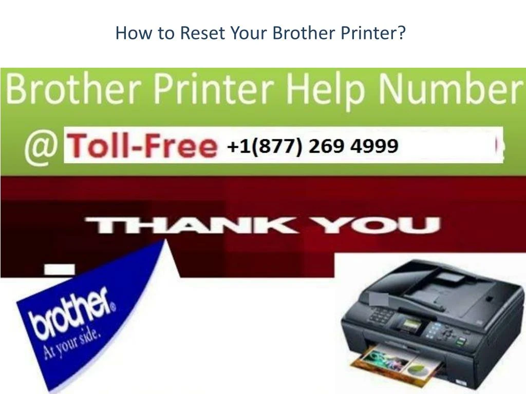 how to reset y our brother printer