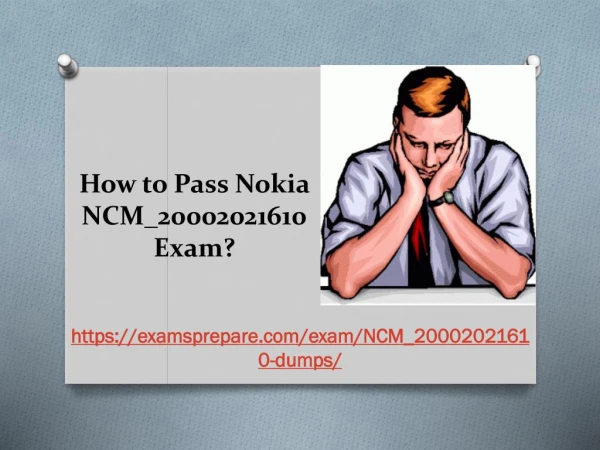 Buy Nokia NCM_20002021610 Exam Real Questions - Nokia NCM_20002021610 100% Passing Guarantee