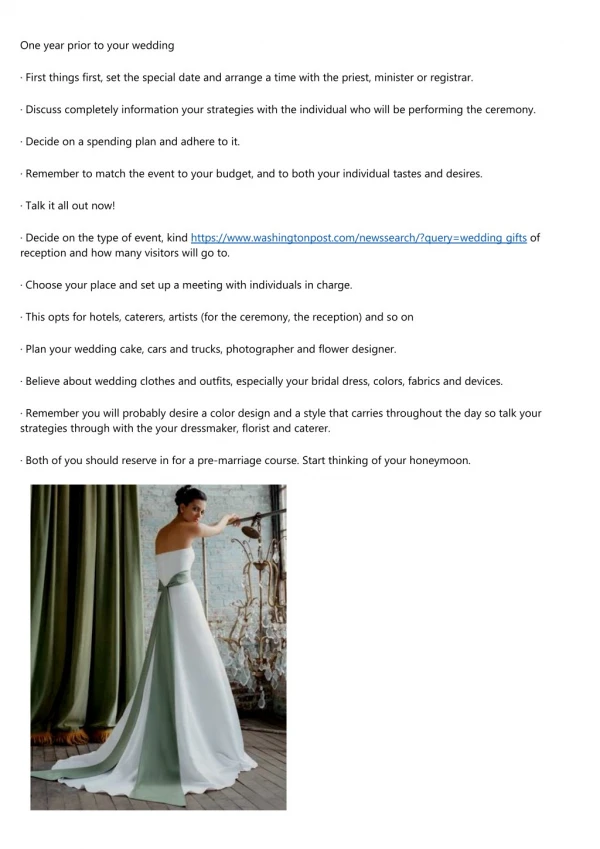 Wedding Overview Guide & Wedding Bands Women & Wedding Gift Bag