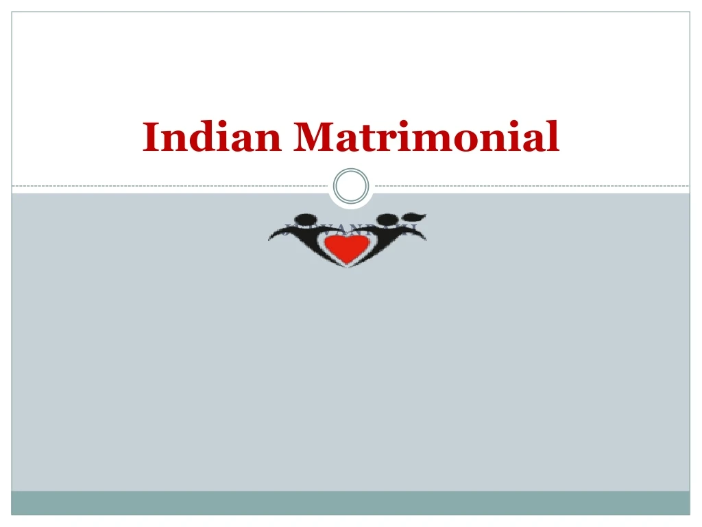 indian matrimonial
