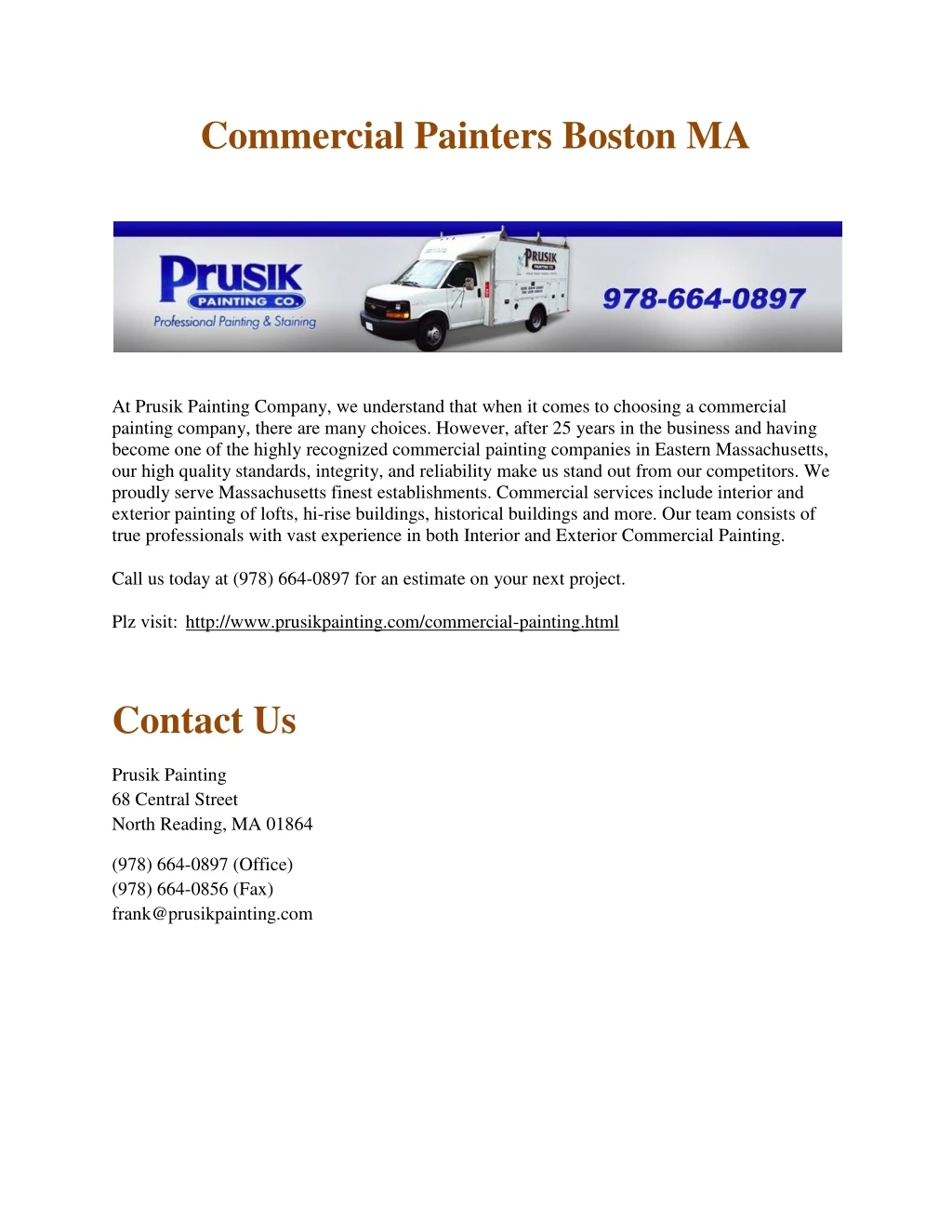 commercial painters boston ma