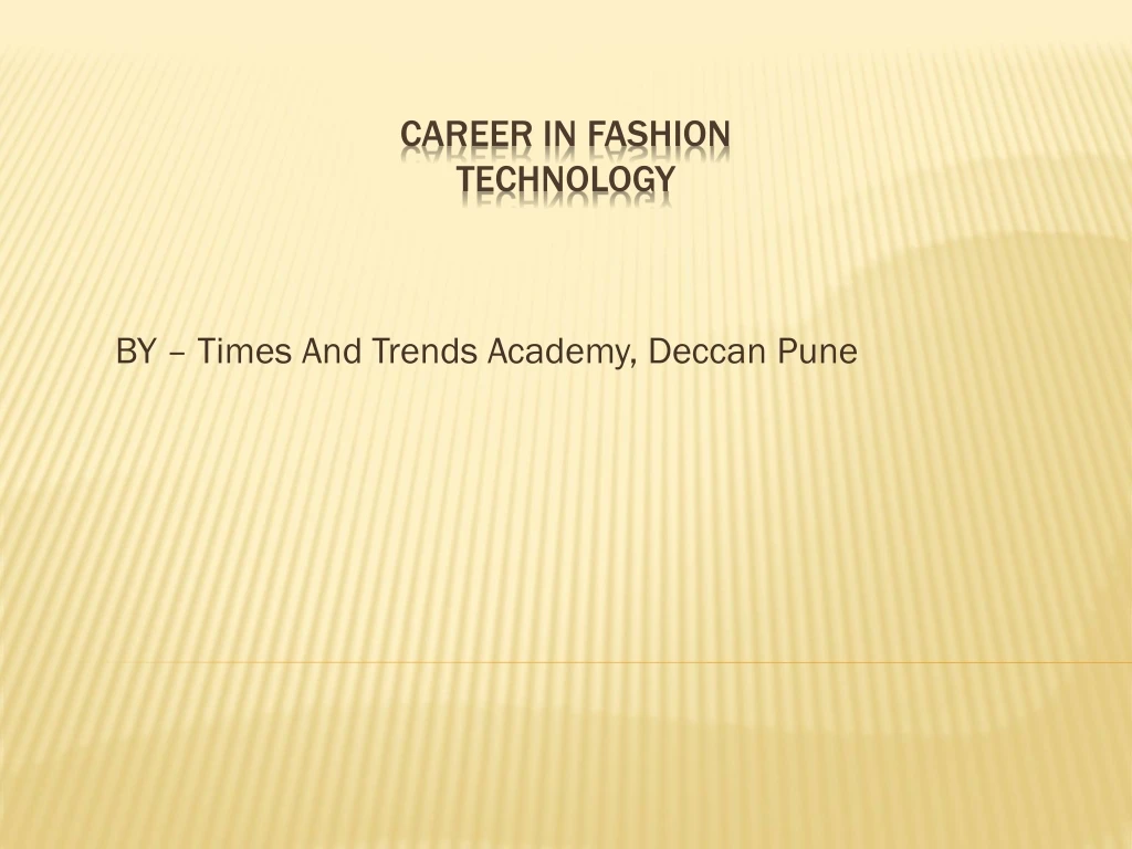 by times and trends academy deccan pune