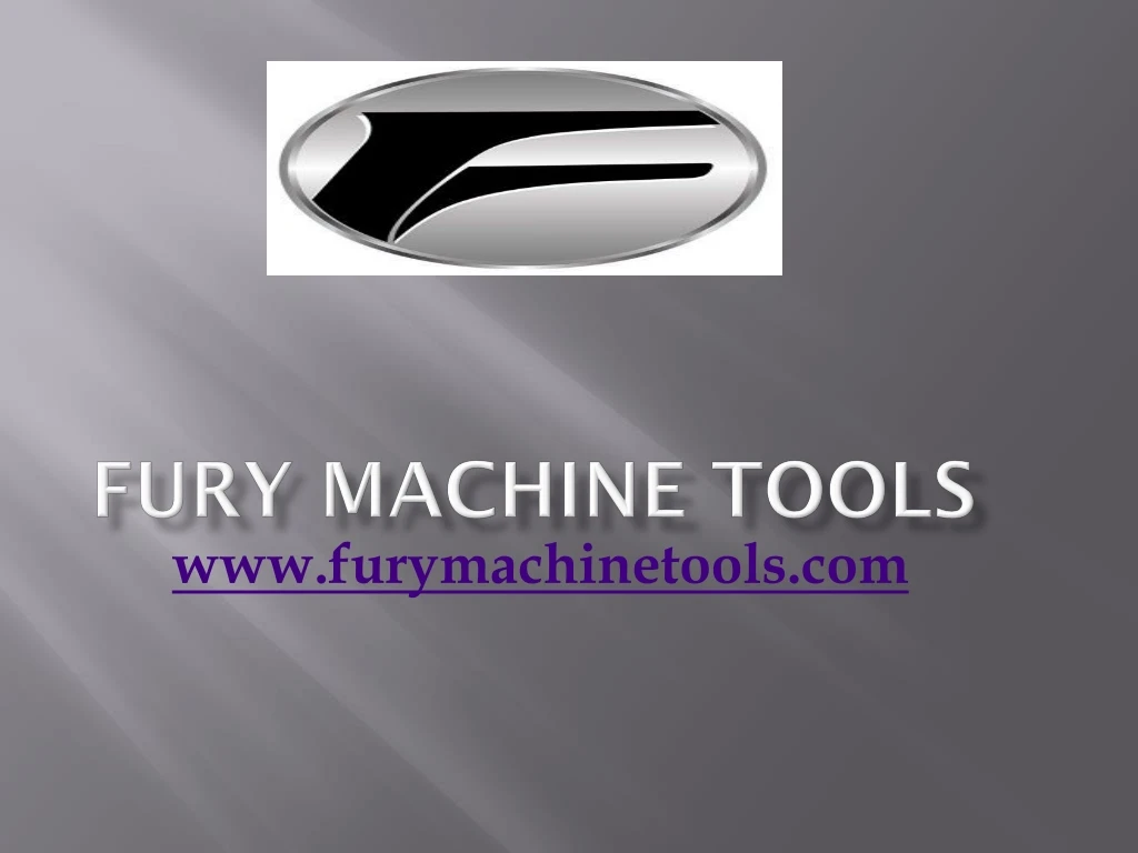 fury machine tools