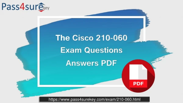 Latest 210-060 Exam Dumps Test Question And Answers.
