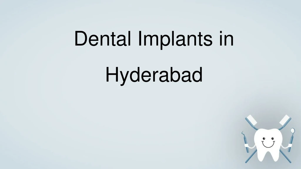 dental implants in hyderabad