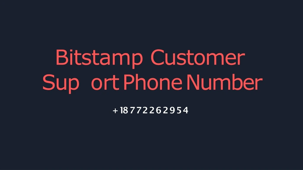 bitstamp customer su p ort phone number