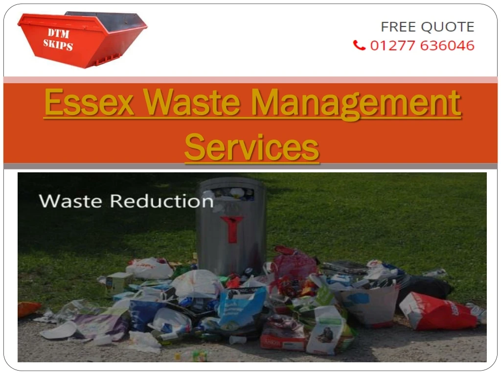 essex waste management services