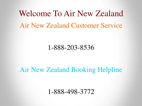 Air New Zealand Group Booking Process