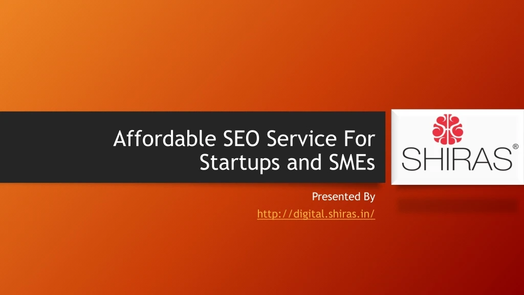 affordable seo service for startups and smes