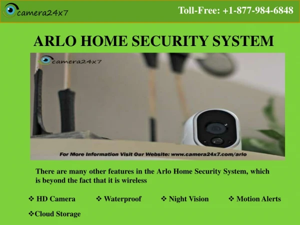 Official 1-877-984-6848 Arlo Home Security System