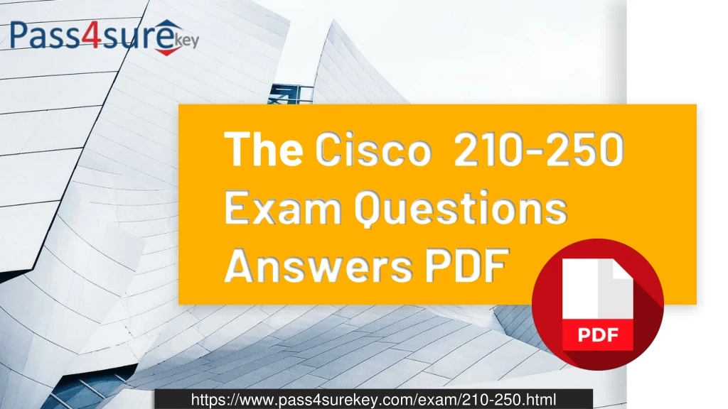 the cisco 210 250 exam questions answers pdf