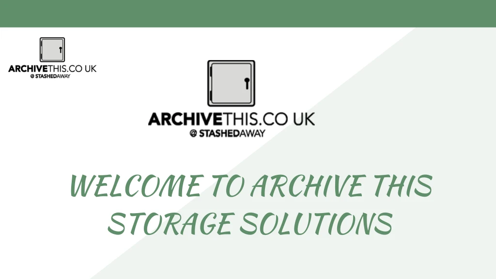 welcome to archive this storage solutions
