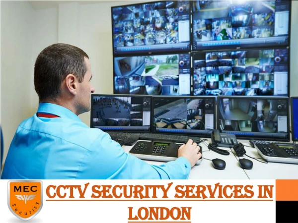CCTV Security Services in London