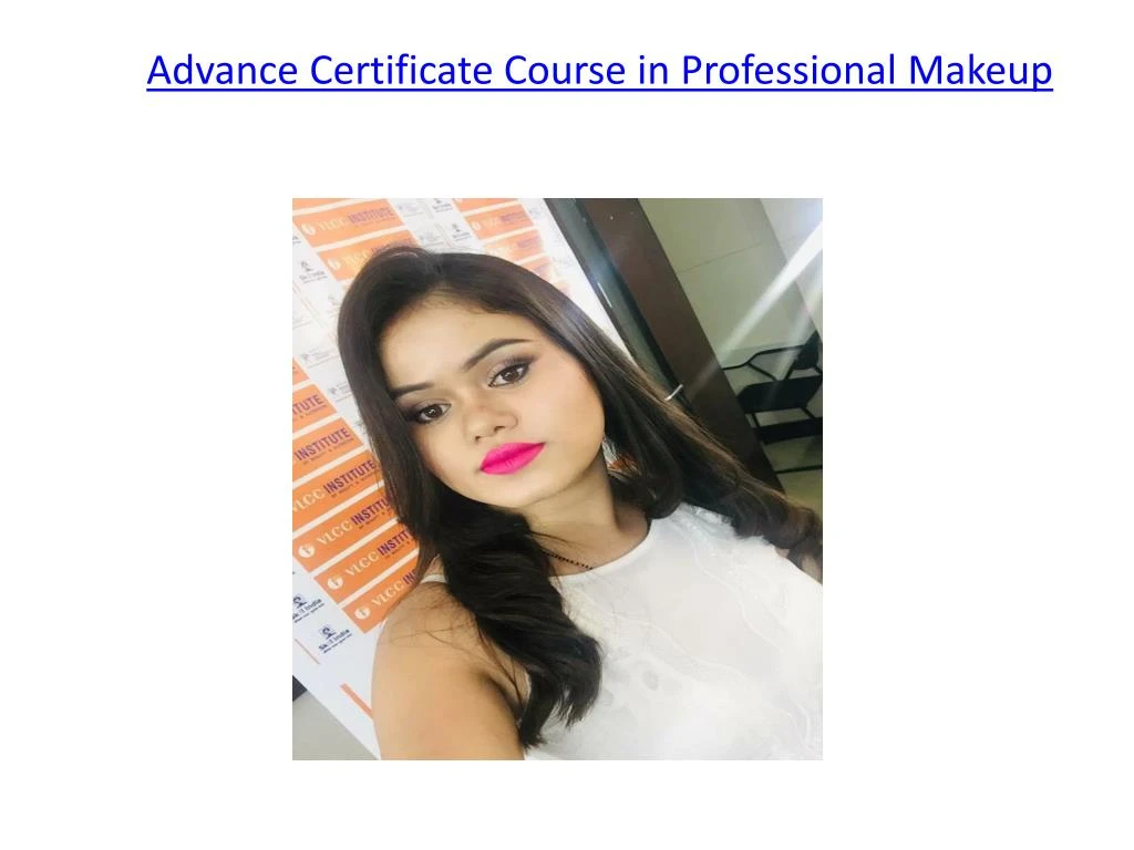 advance certificate course in professional makeup
