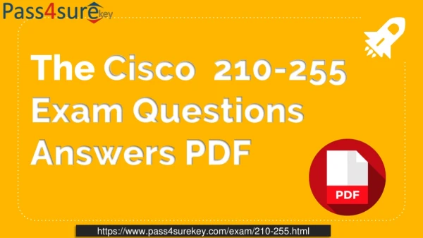 Cisco 210-255 Exam Dumps Test Questions & answers.
