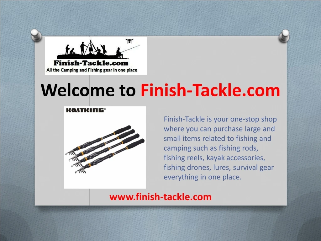welcome to finish tackle com