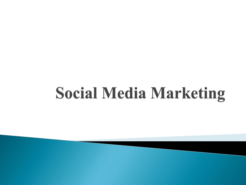 social media marketing