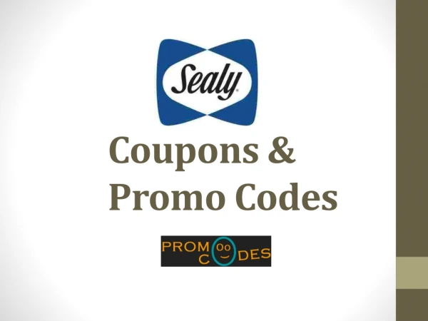 Sealy Coupons, Promo Codes And Exclusive Deals