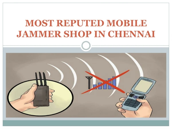 Budget Price Mobile Jammer Shop in Chennai