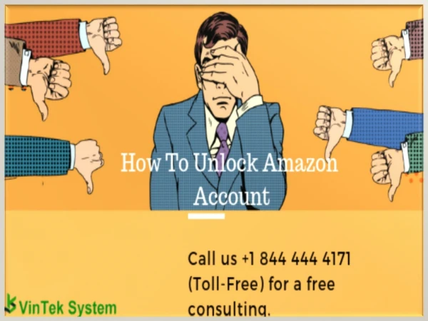 Unlock Amazon Account