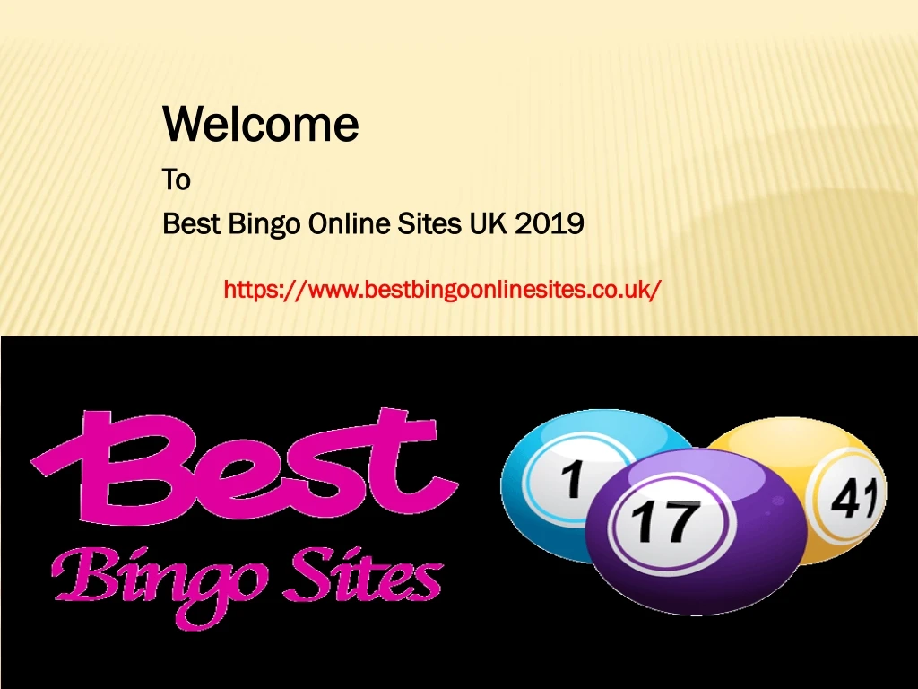 welcome to best bingo online sites uk 2019