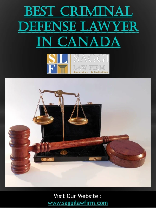 Best Criminal Defense Lawyer In Canada