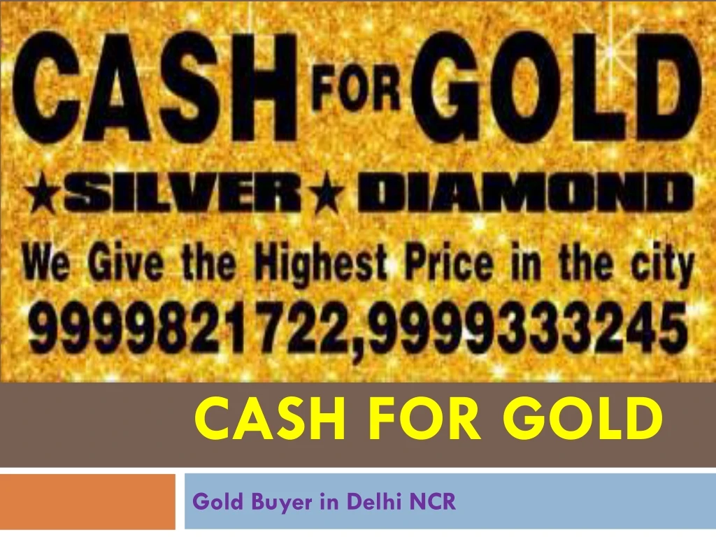 cash for gold