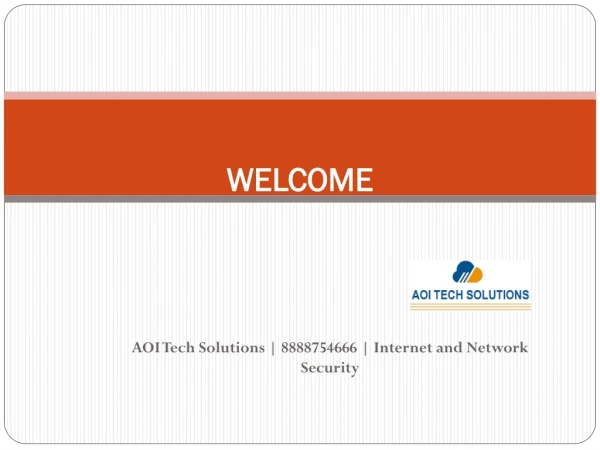 Network and Internet Security | AOI Tech Solutions | 8888754666