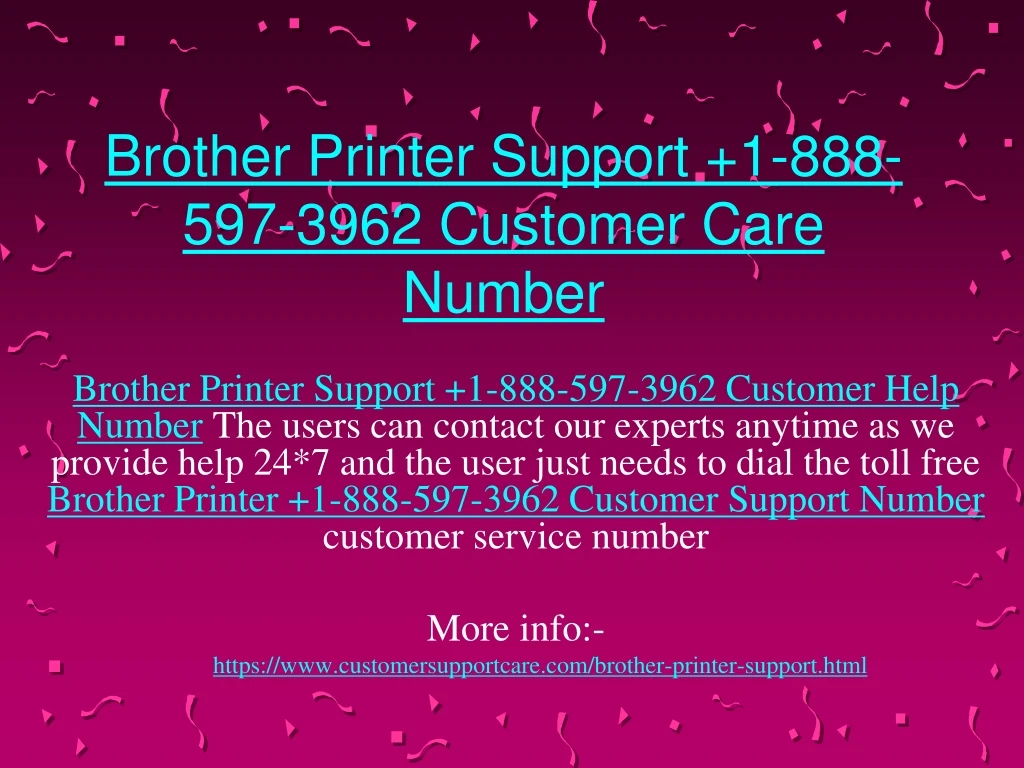 brother printer support 1 888 597 3962 customer