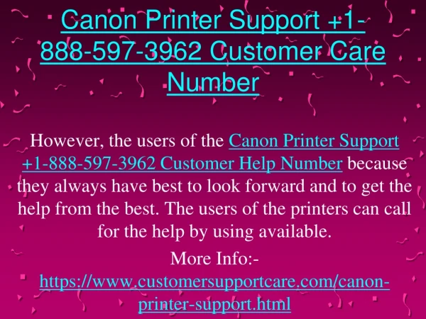 1-888-597-3962 Canon Printer Support Phone Number