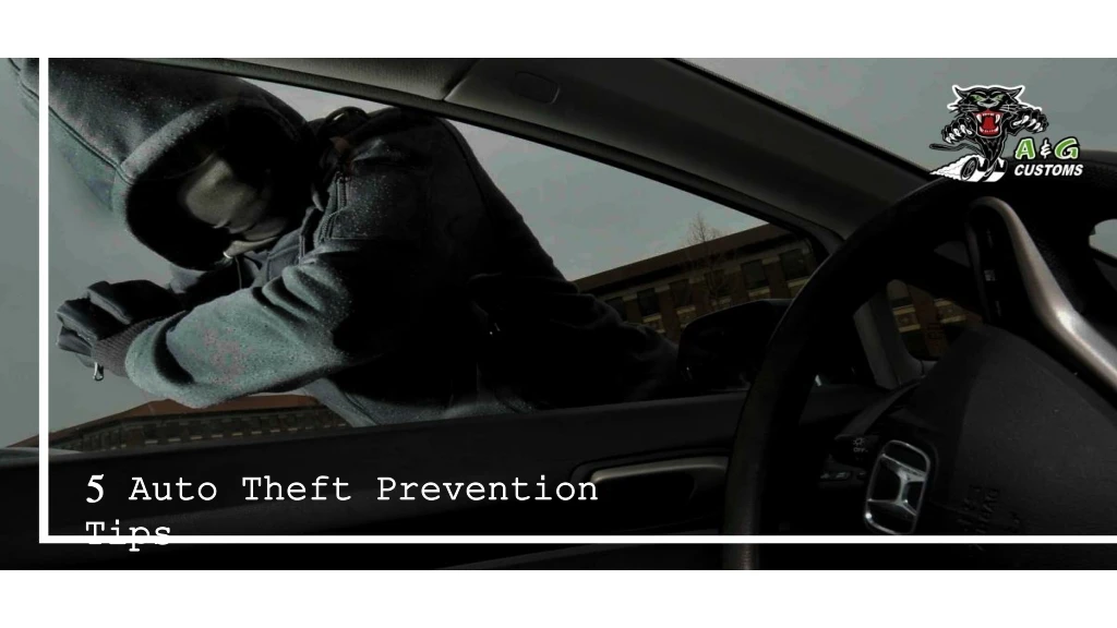 5 auto theft prevention tips