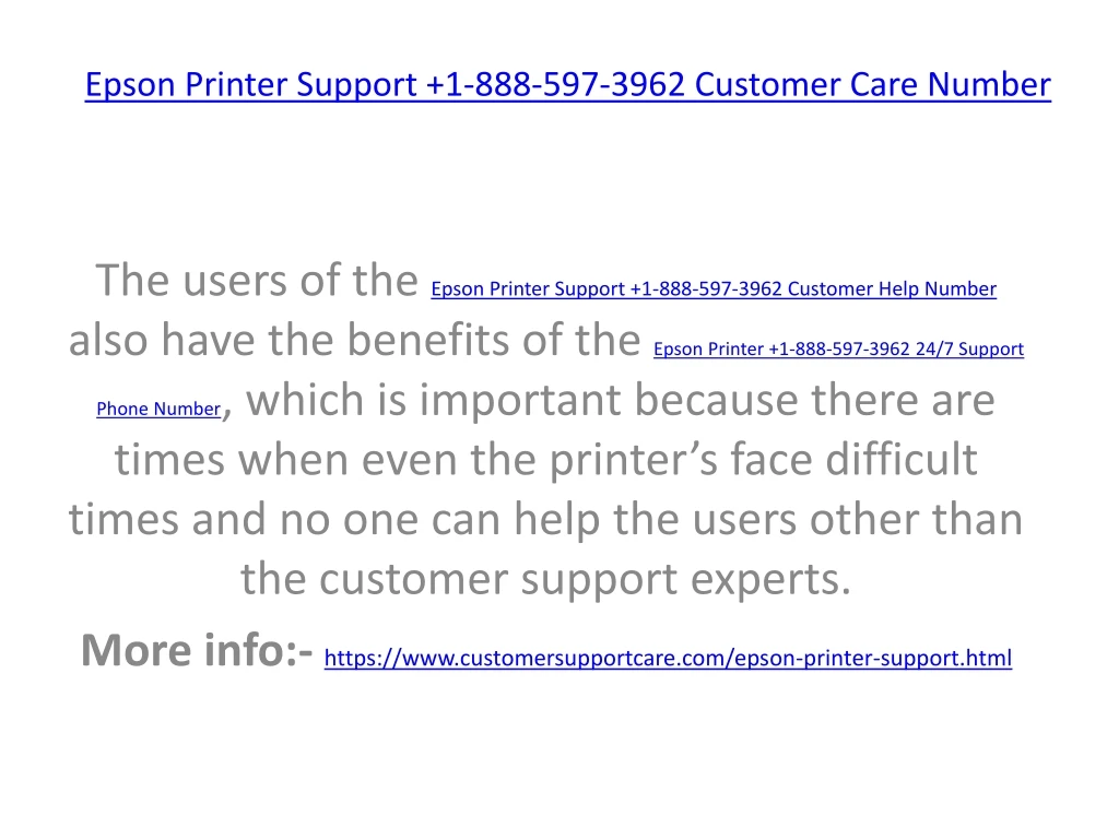 epson printer support 1 888 597 3962 customer