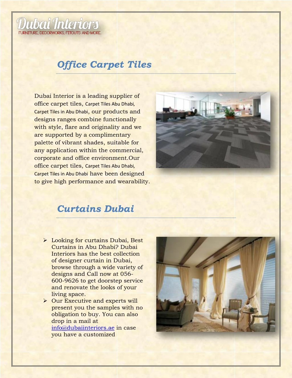 office carpet tiles