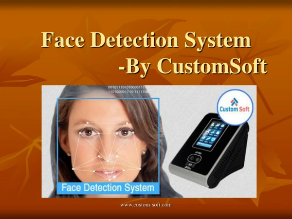 Face Detection System developed by CustomSoft
