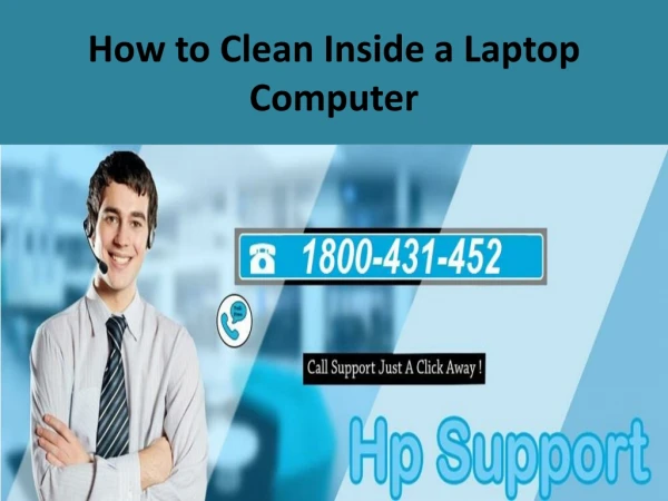 How to Clean Inside a Laptop Computer