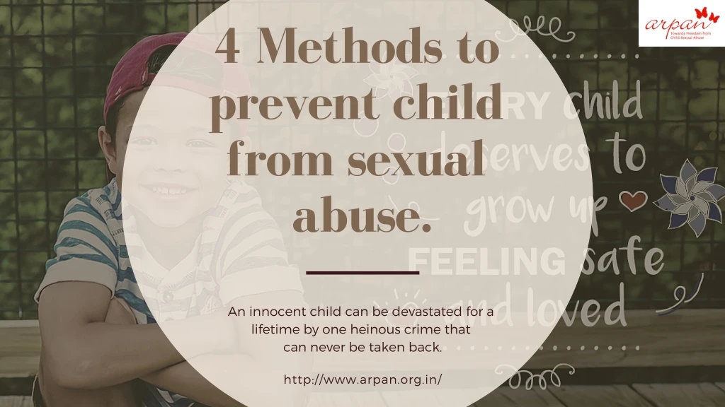 4 methods to prevent child from sexual abuse