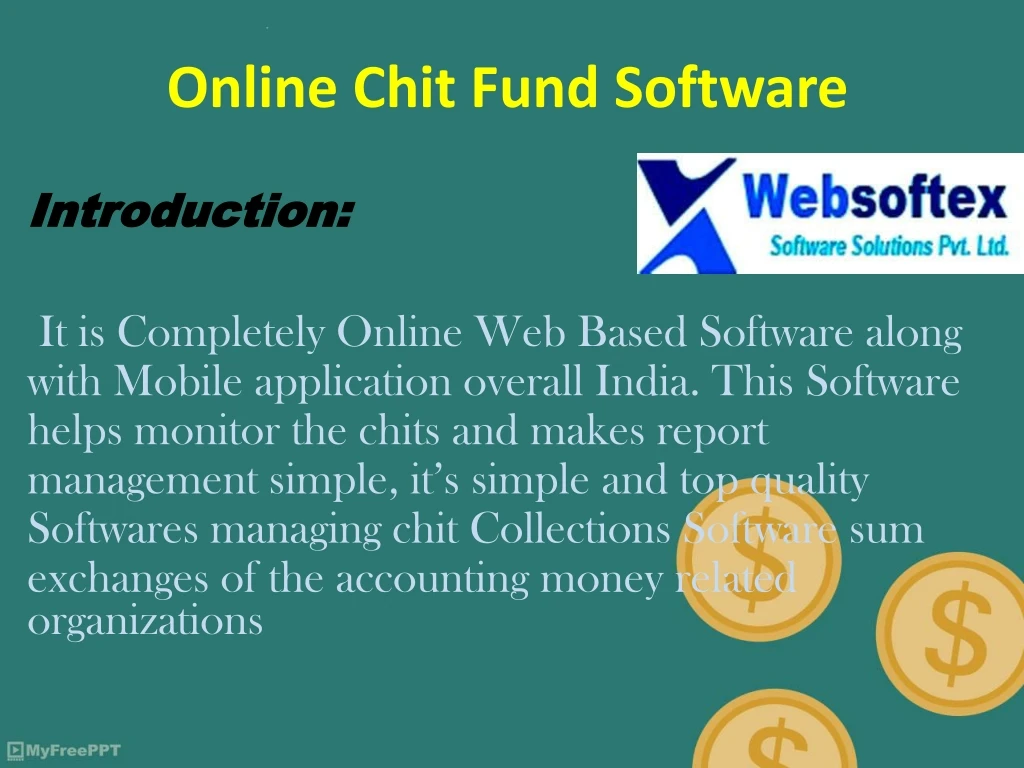 online chit fund software