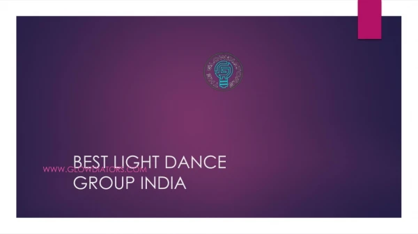 The Glowdiators – Dance Company India