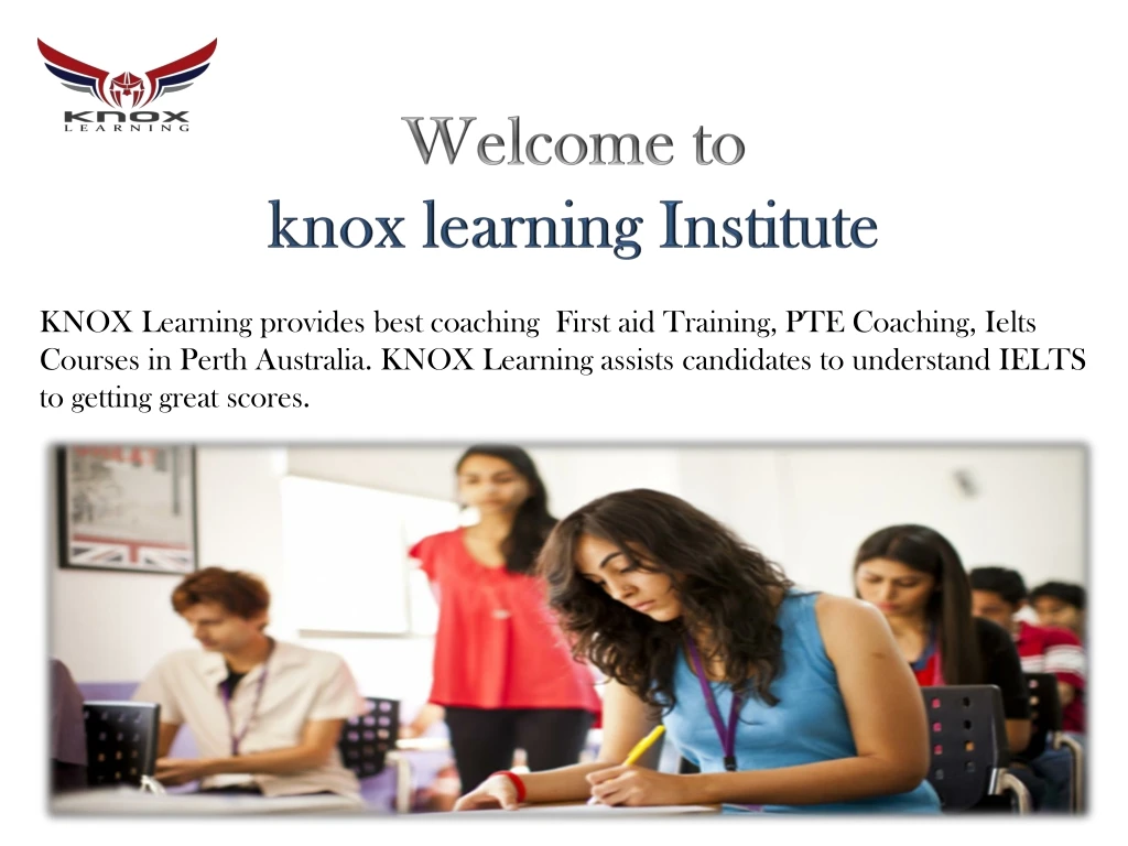 welcome to knox learning institute