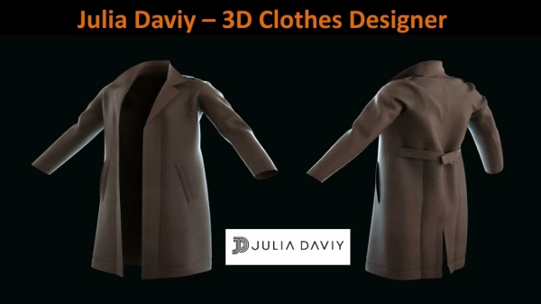 Julia Daviy - 3D Clothes Designer