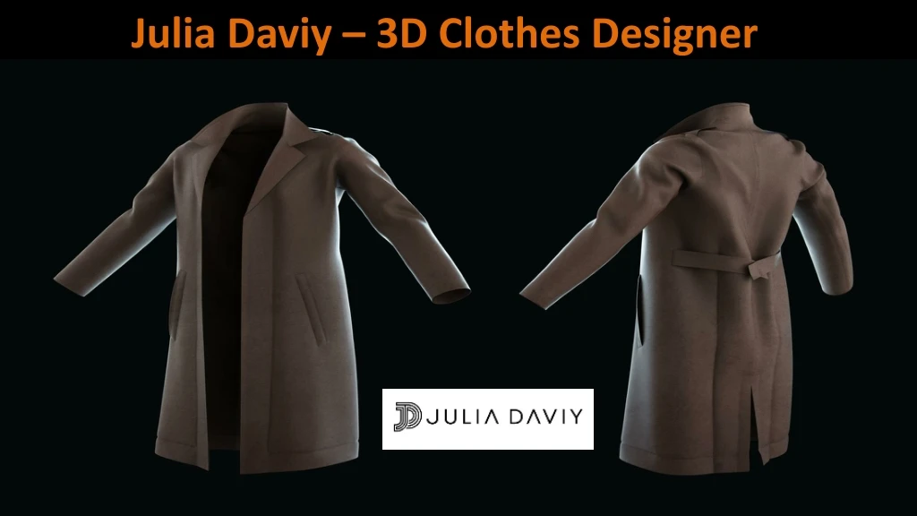 julia daviy 3d clothes designer