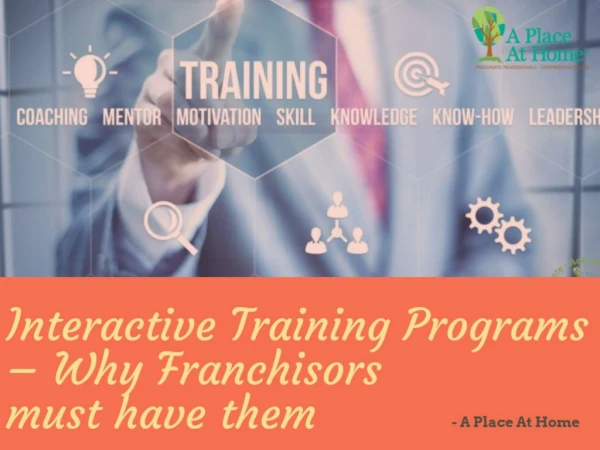 Join The Training Session T0 Know Why Healthcare Franchise Is Important