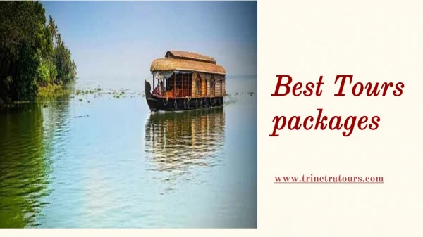 Best Kerala Tour Packages on vacation