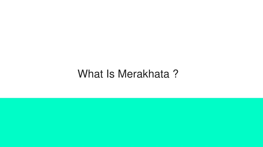 what is merakhata